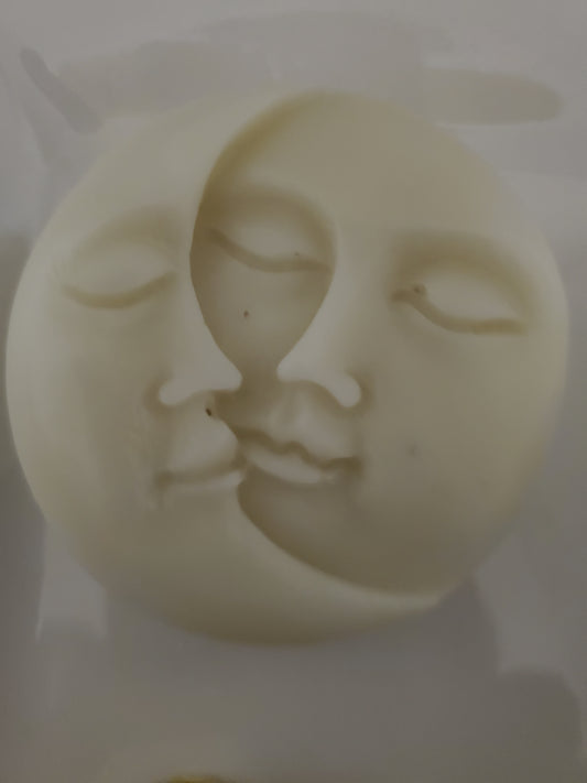 The moon and sun